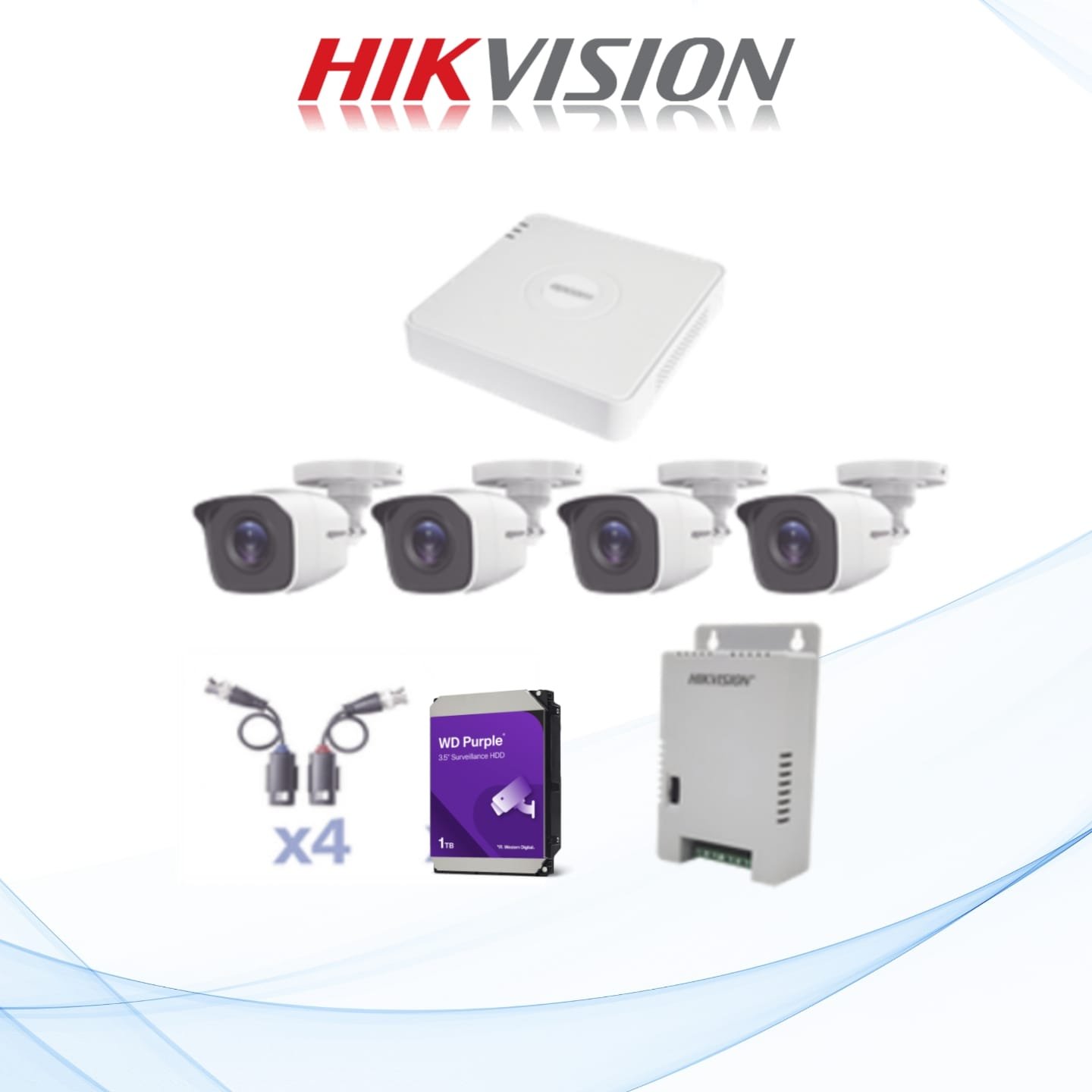 Kit 4 cámaras infrarrojo